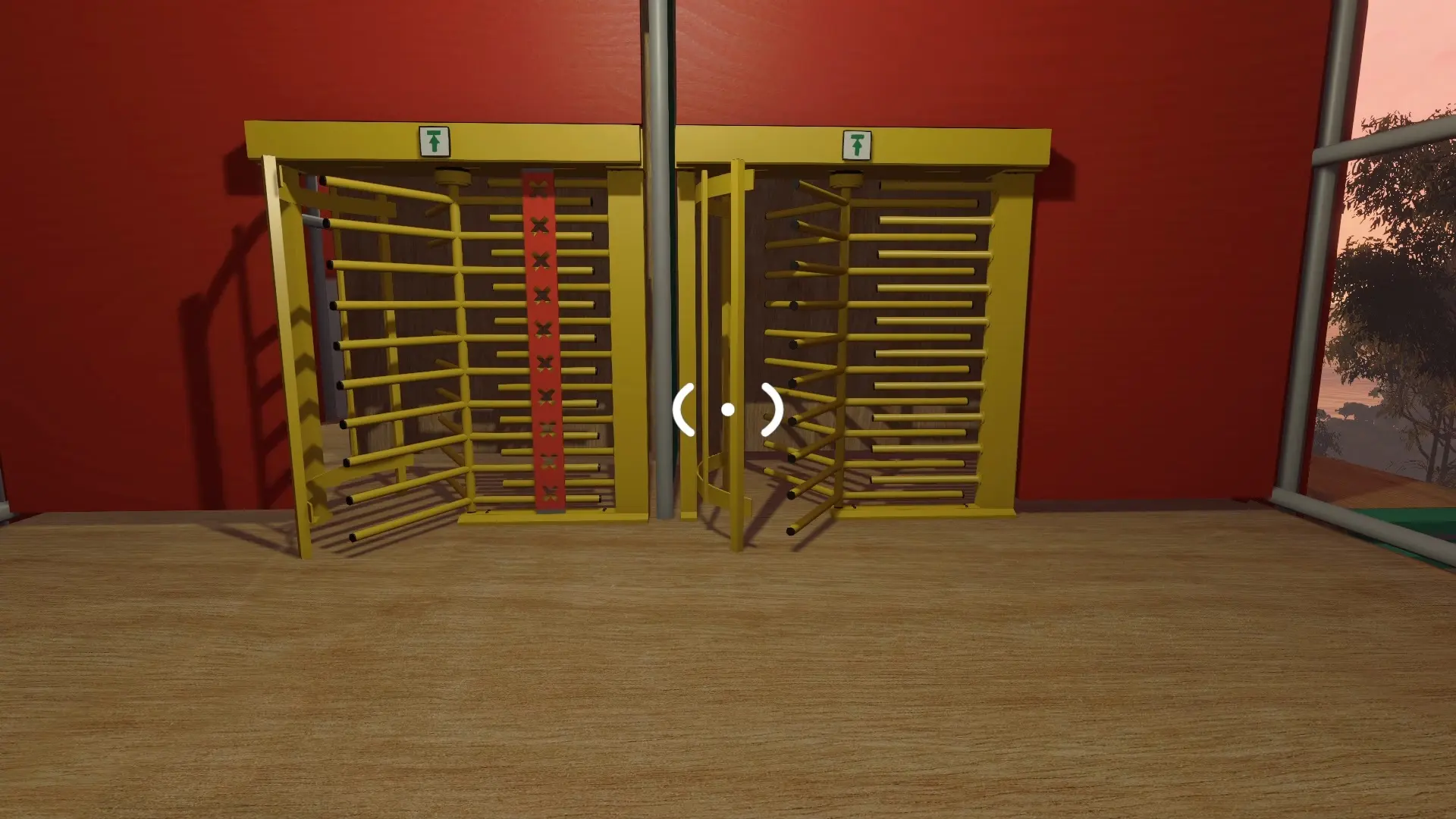 Big Walk Double Turnstile Puzzle