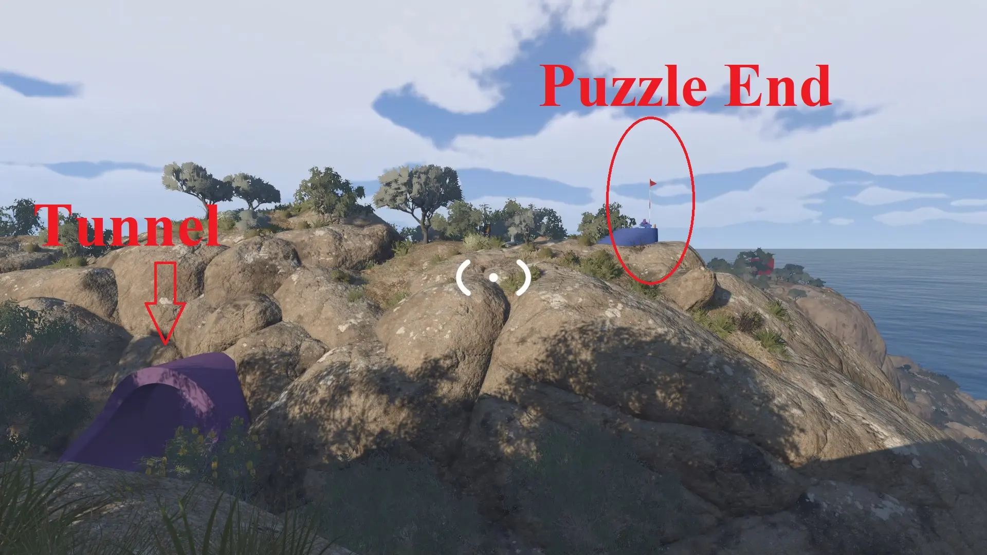 Big Walk Golf Purple Puzzle