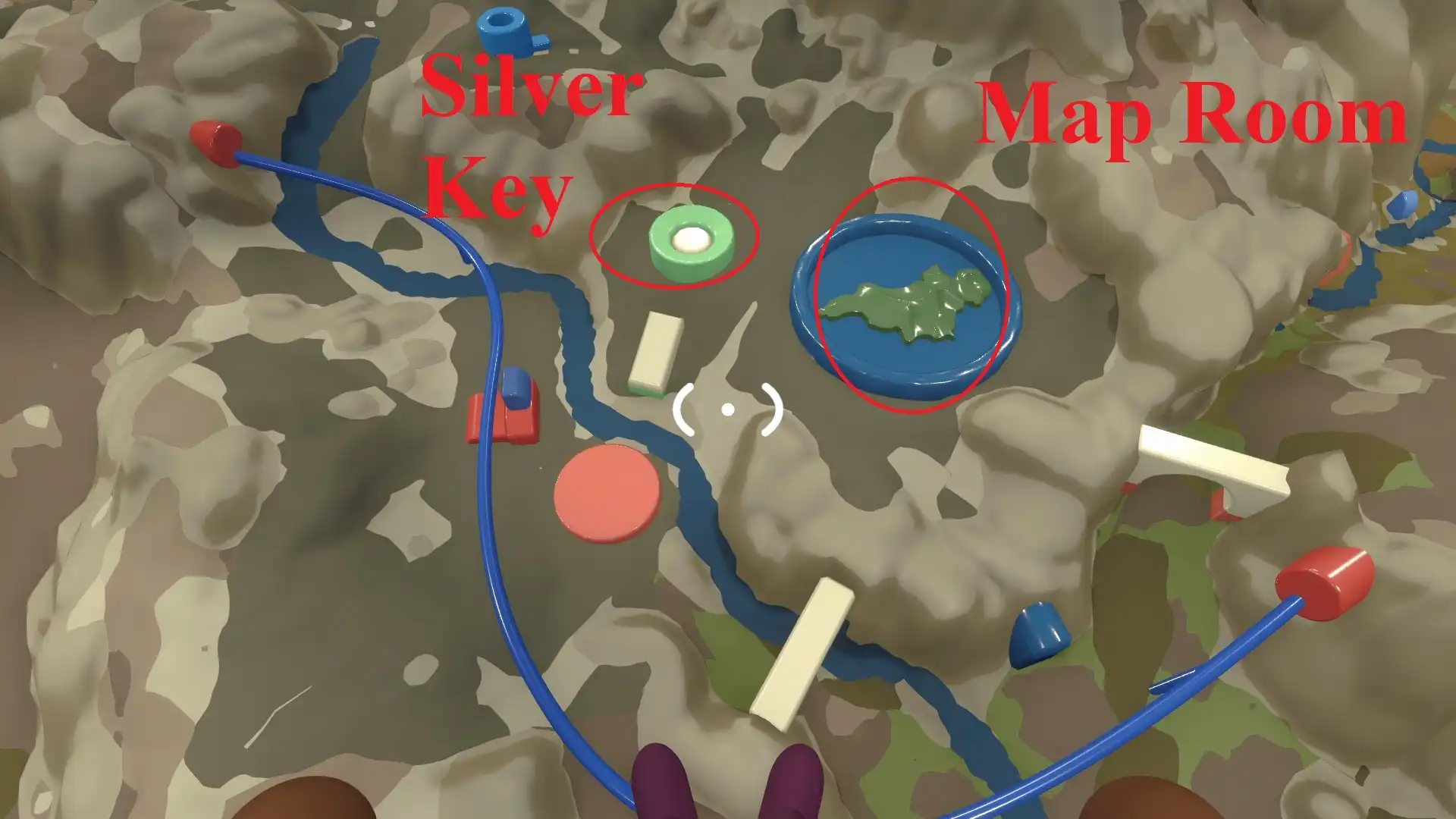 Big Walk Silver Key Location
