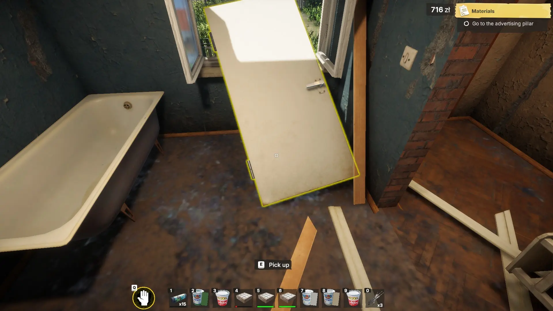 Low Budget Repair Move Door