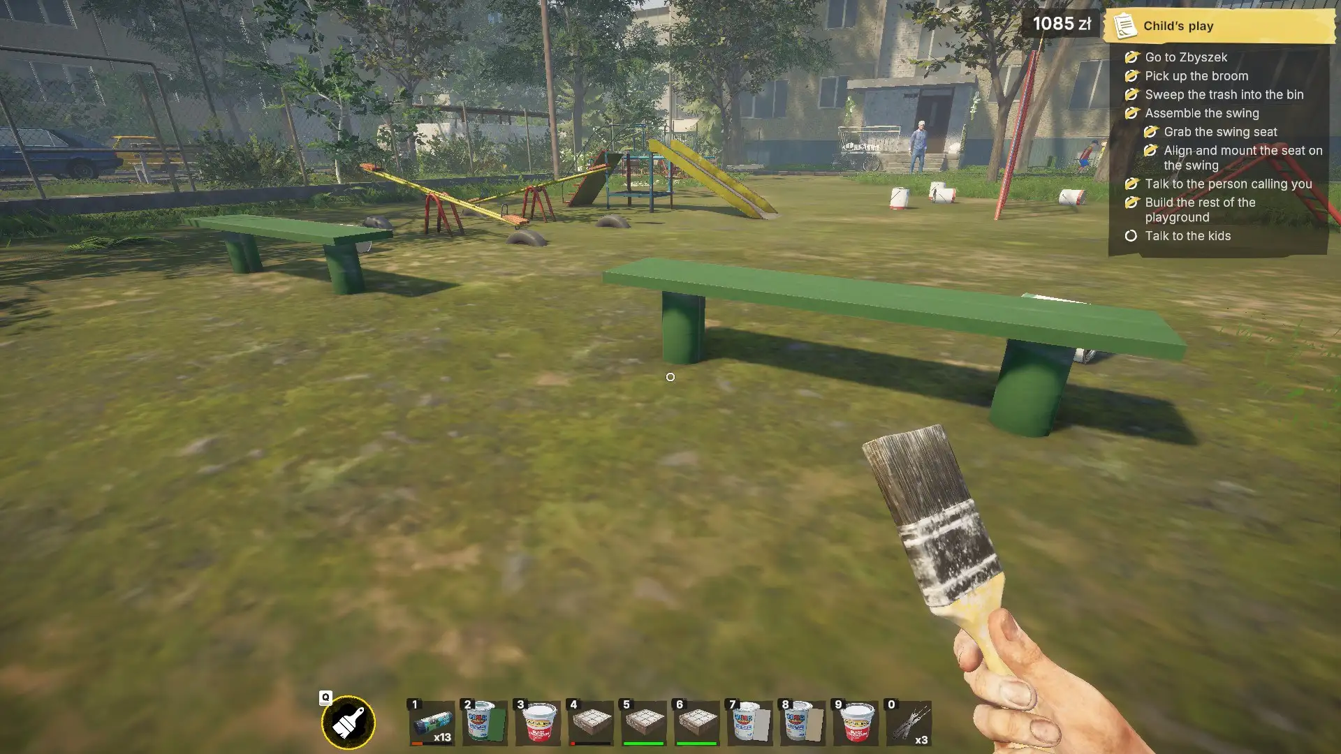 Low Budget Repair Playground Paint Complete