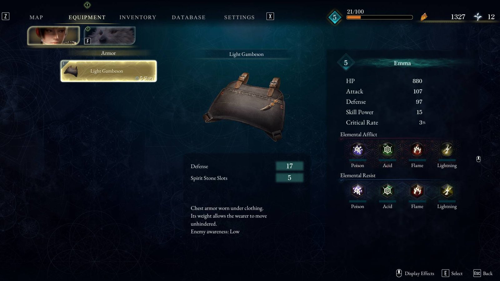 Outfits and armor in Armor in Beast of Reincarnation