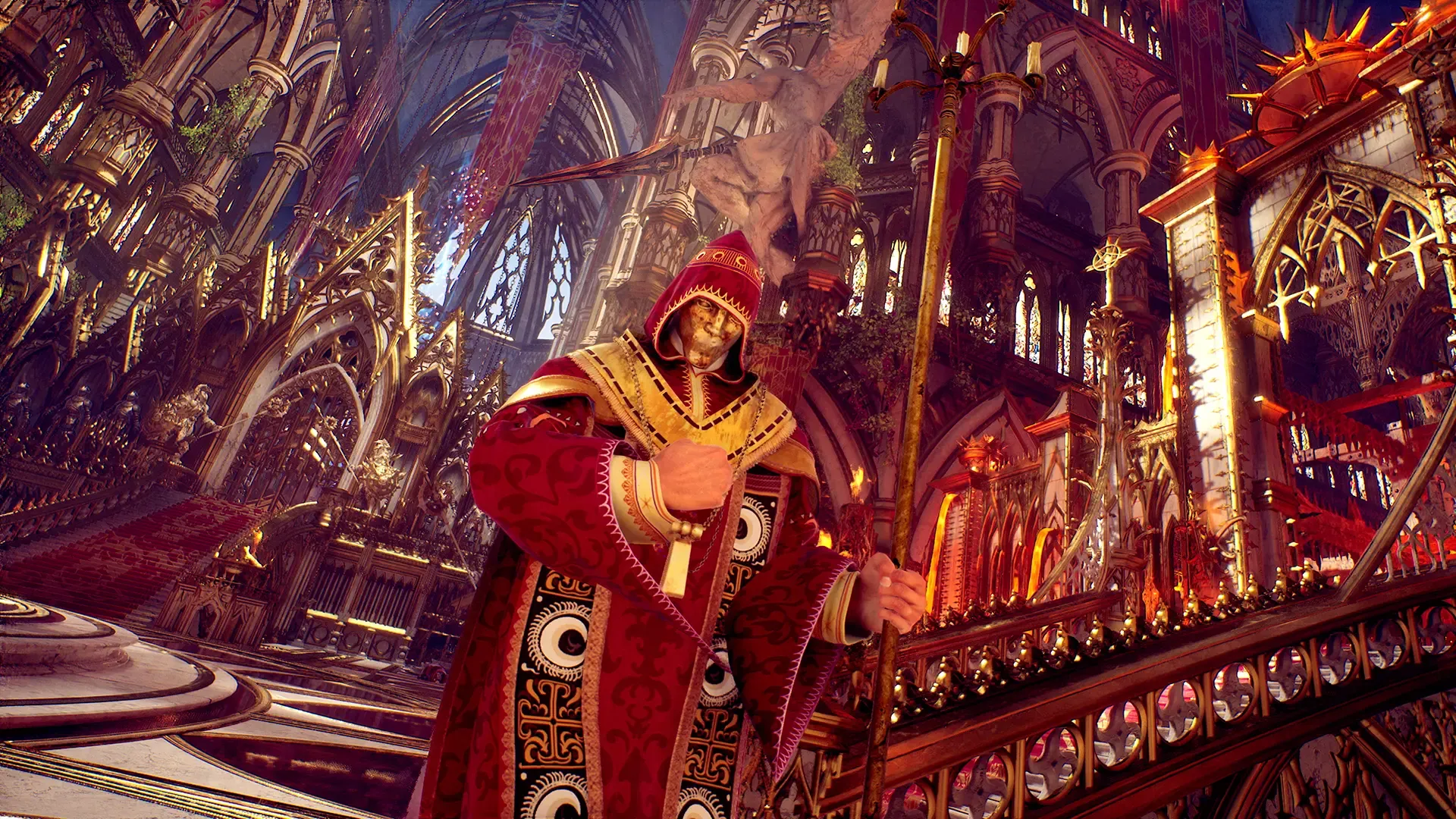 The gothic art style of Crimson Moon does a good job in immersing the player