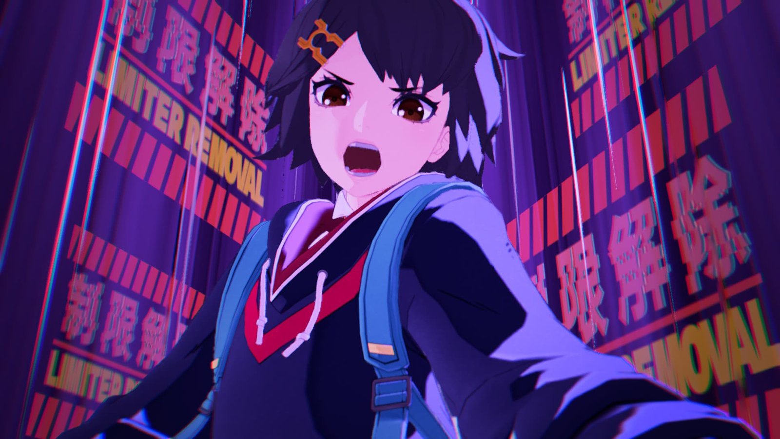 Peni Parker's Assemble in Marvel Tokon: Fighting Souls