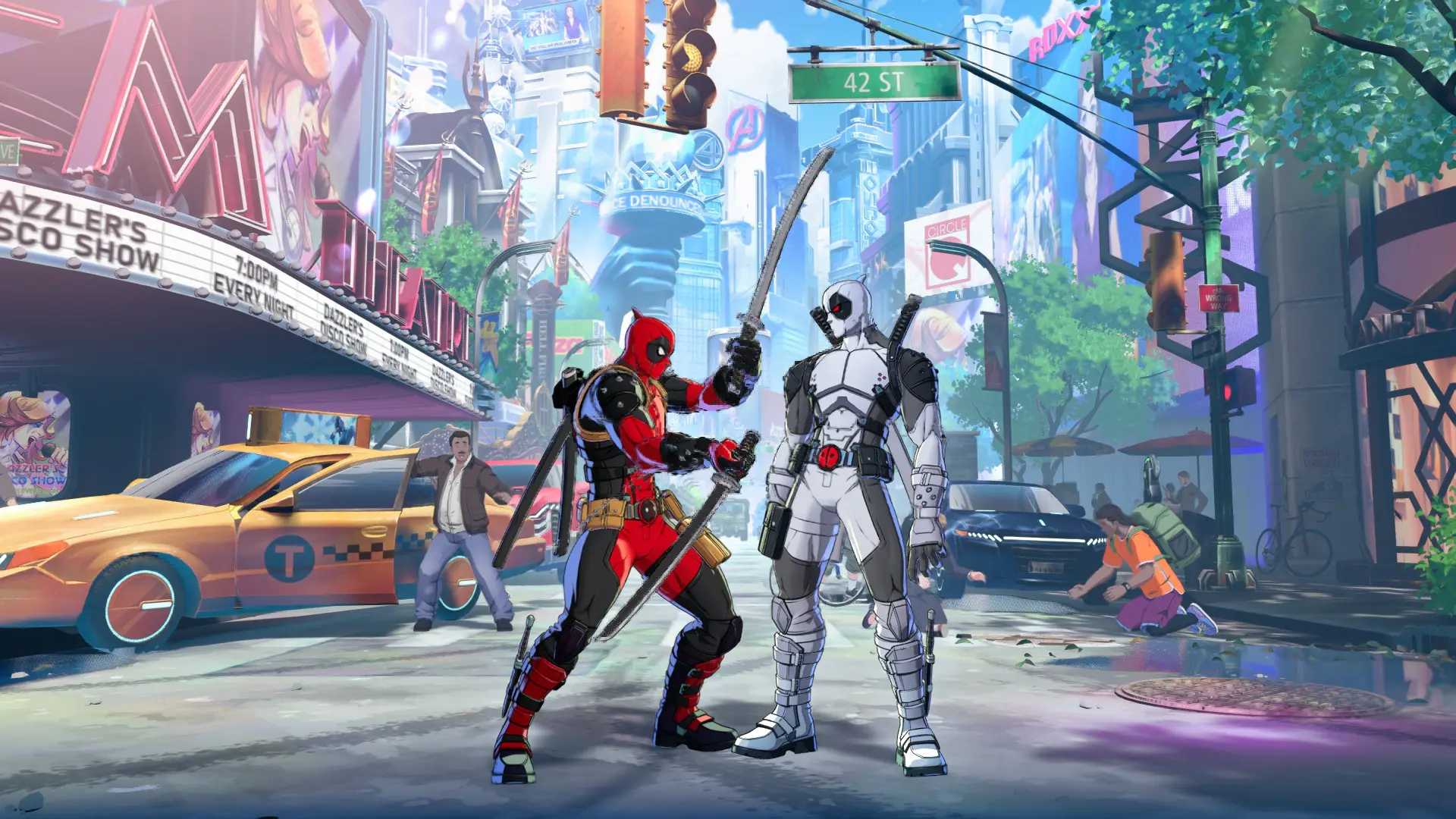 Deadpool's Collateral Damage attack 