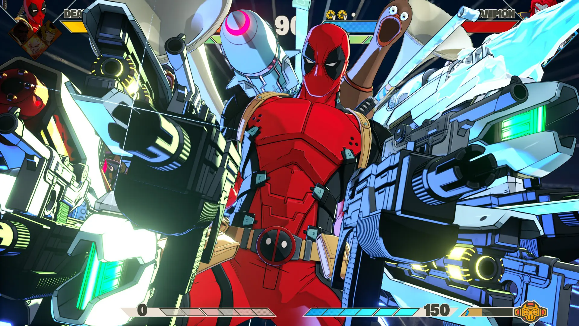Deadpool's Assemble finisher