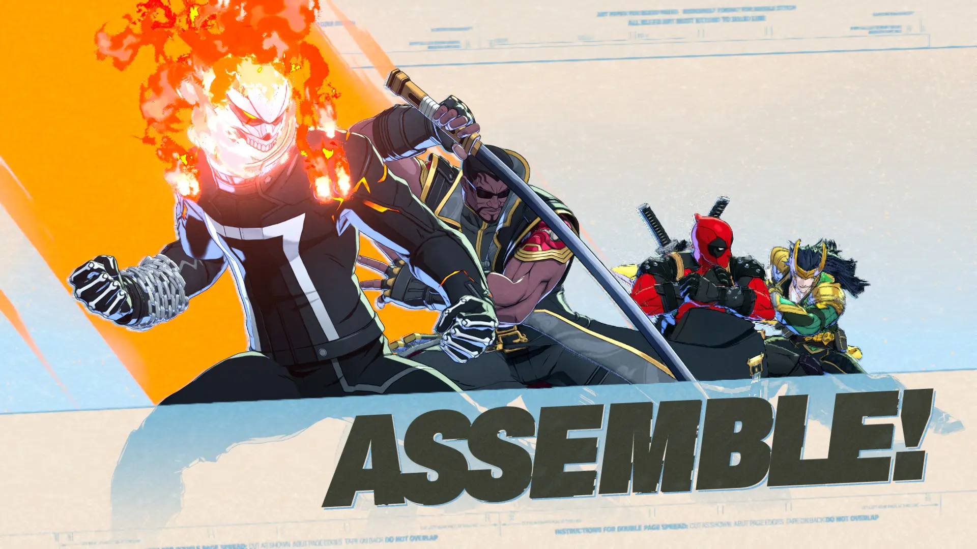 Ghost Rider's Assemble
