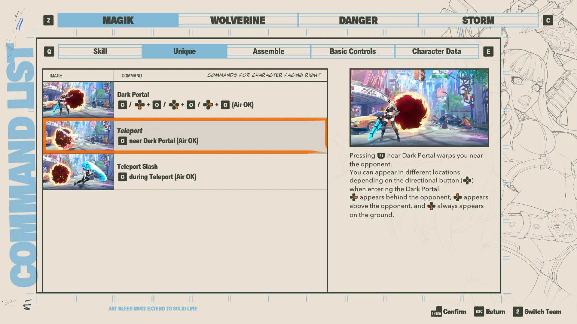 Magik's Dark Portal input