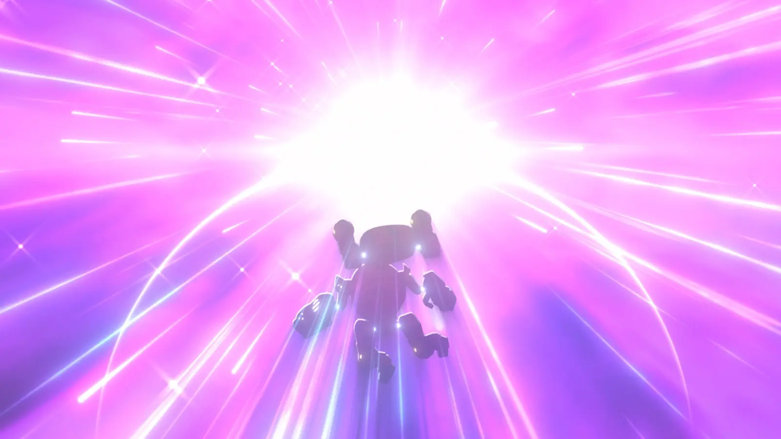 Peni being teleported in Marvel Tokon