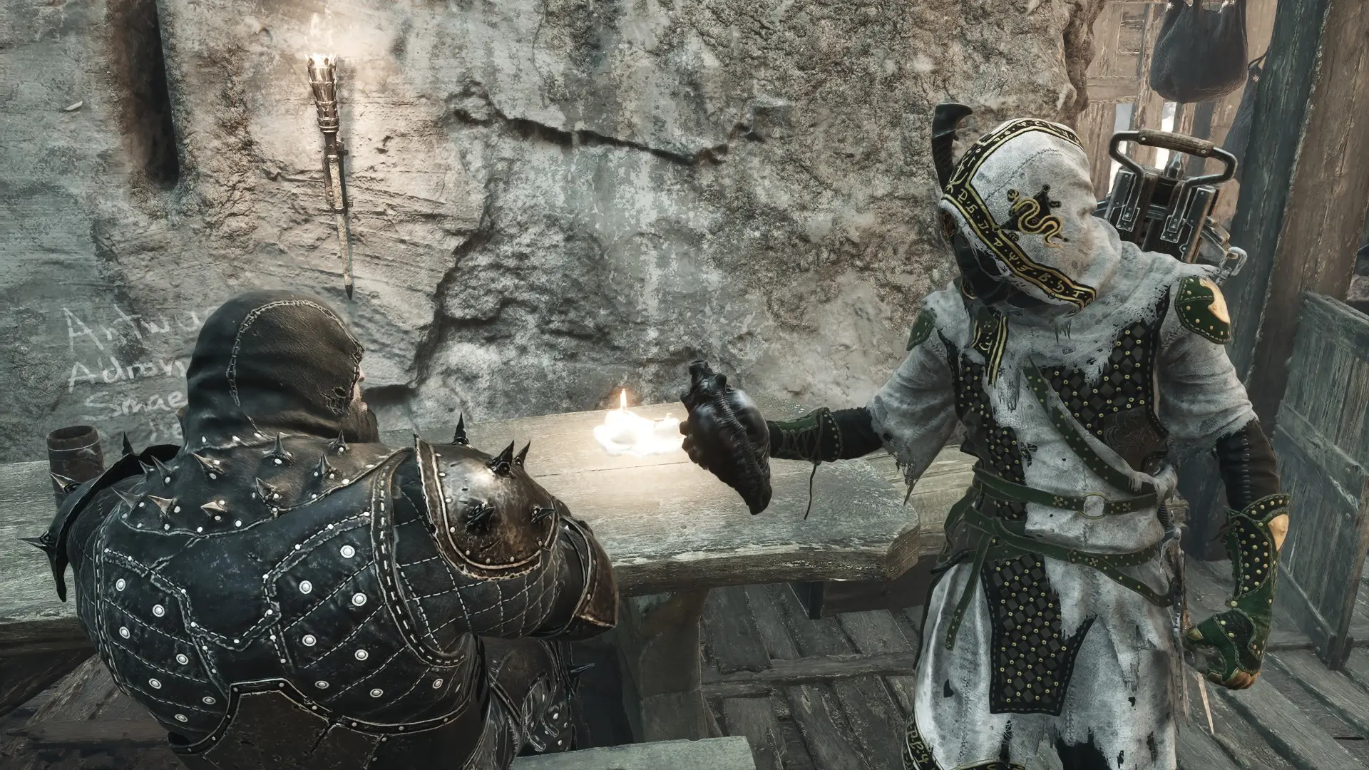 Tiel meeting Gragu in Mortal Shell 2