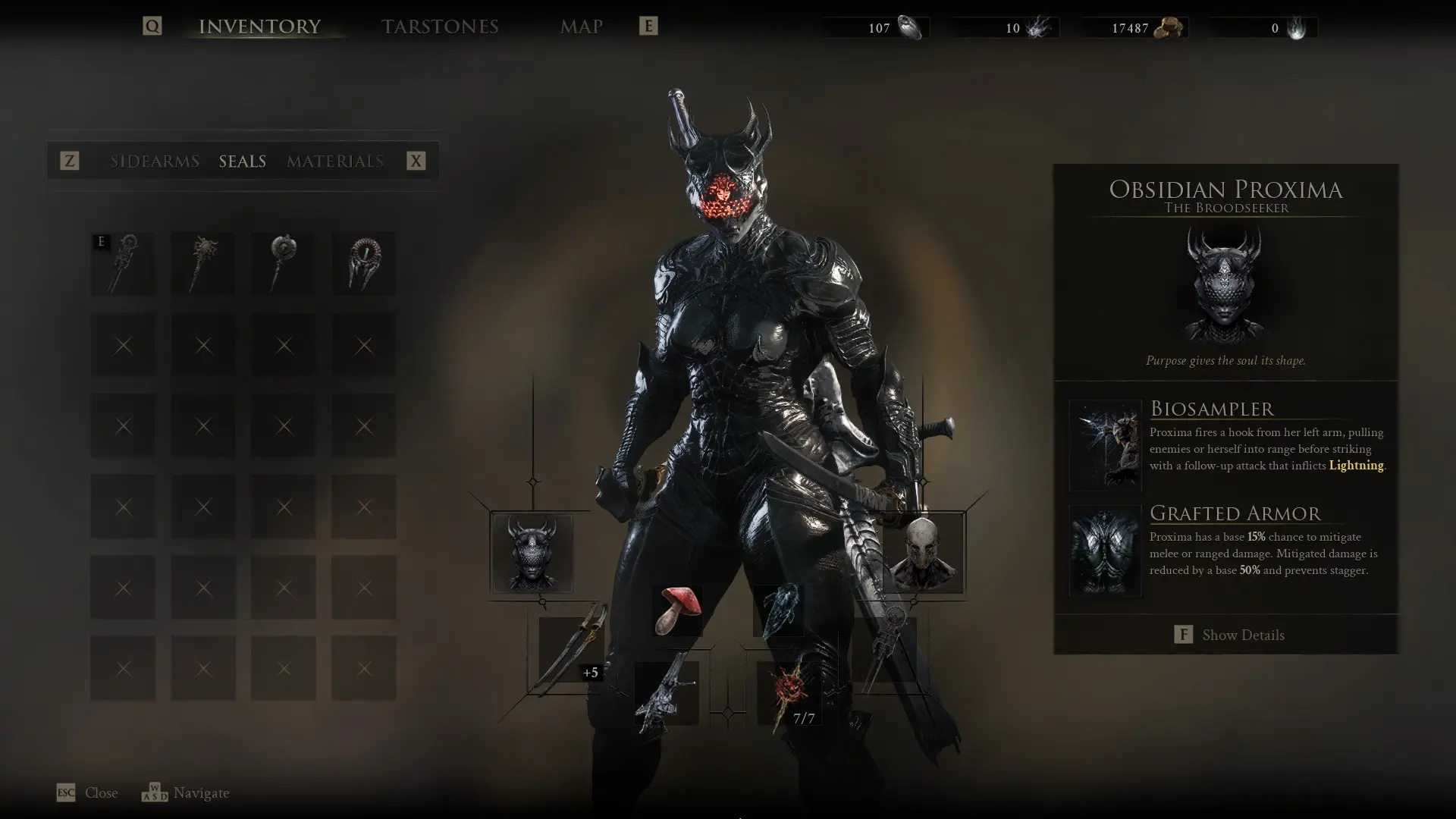 Proxima's Overview in Mortal Shell 2