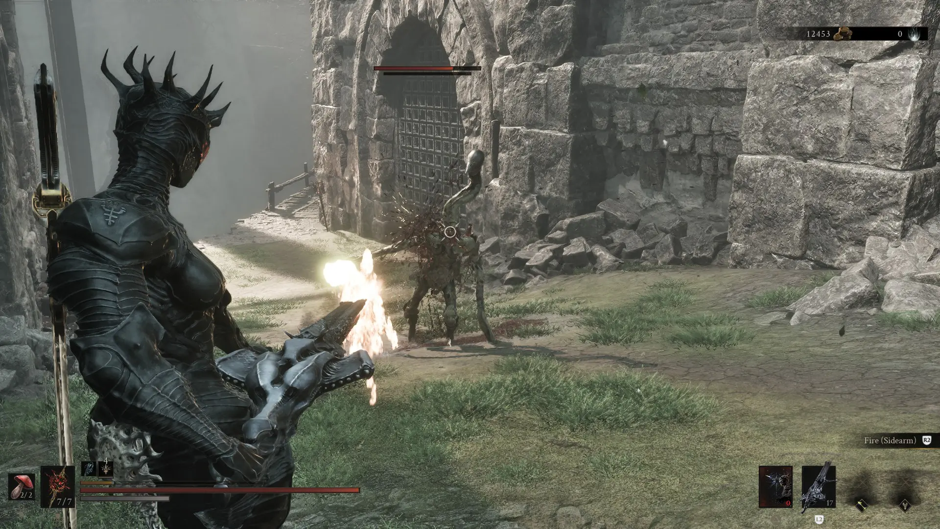 Proxima firing the Triarch Repeater