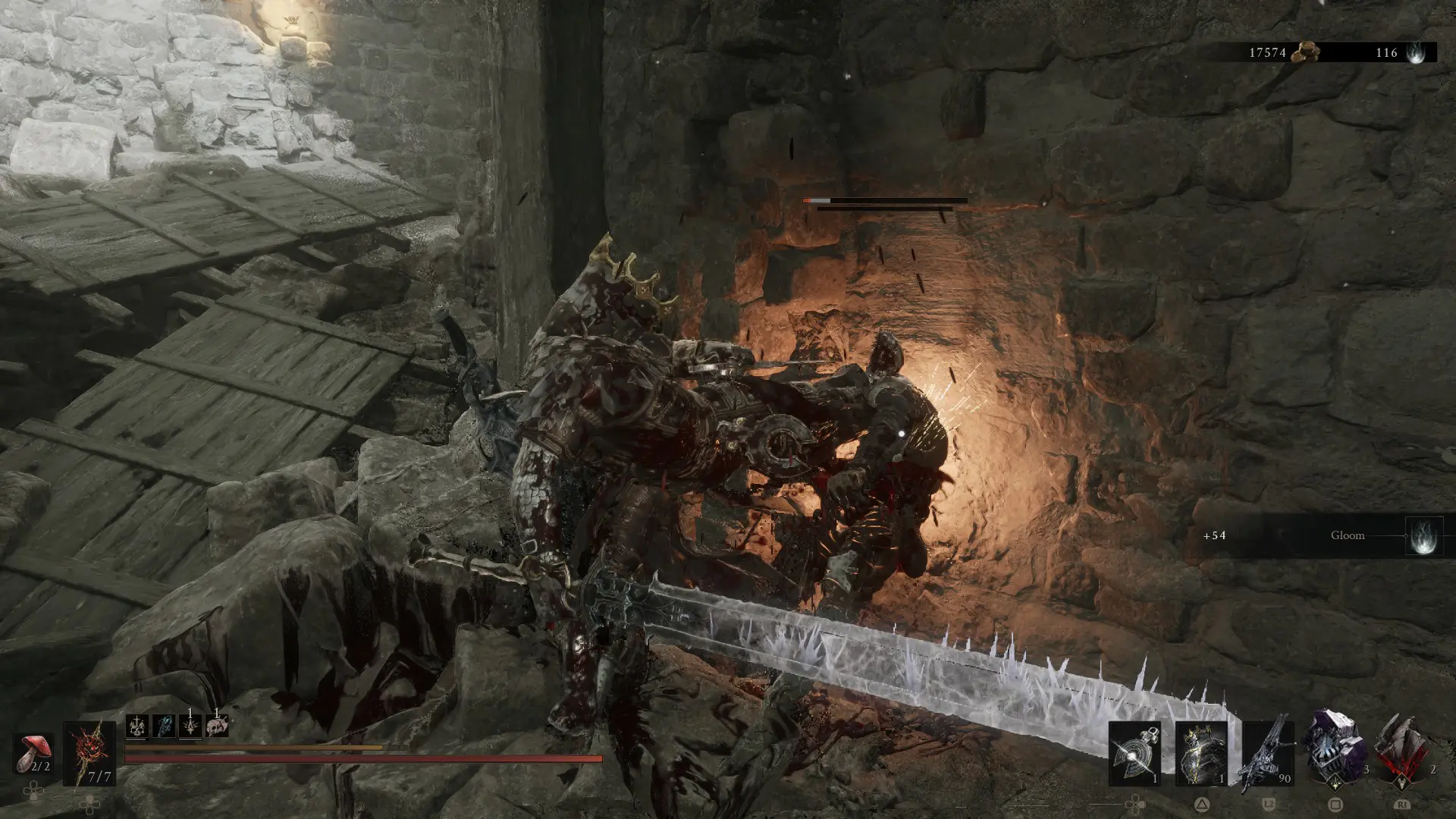 Eredrim performing a Riposte.