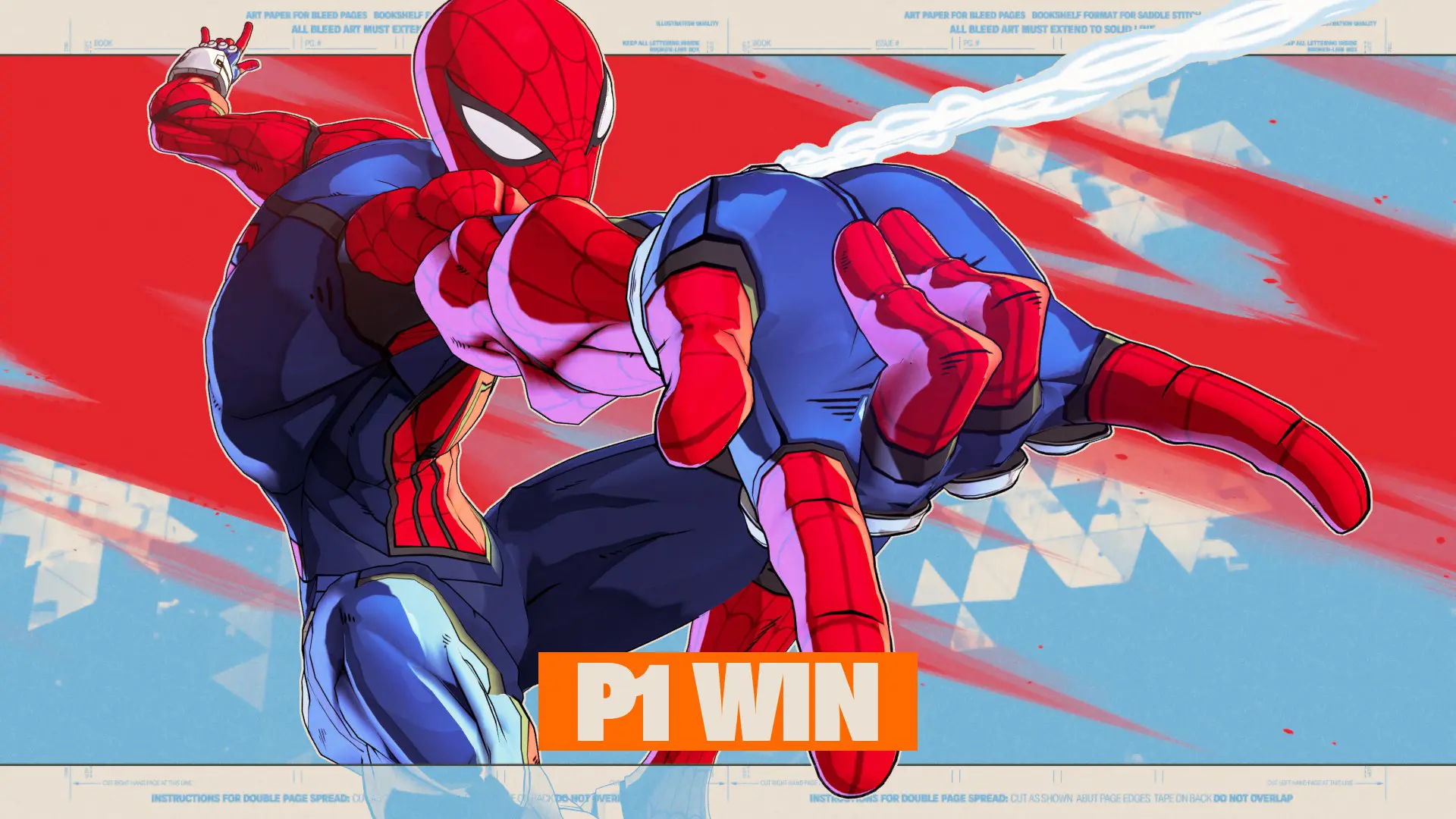 Spidey's Win Pose