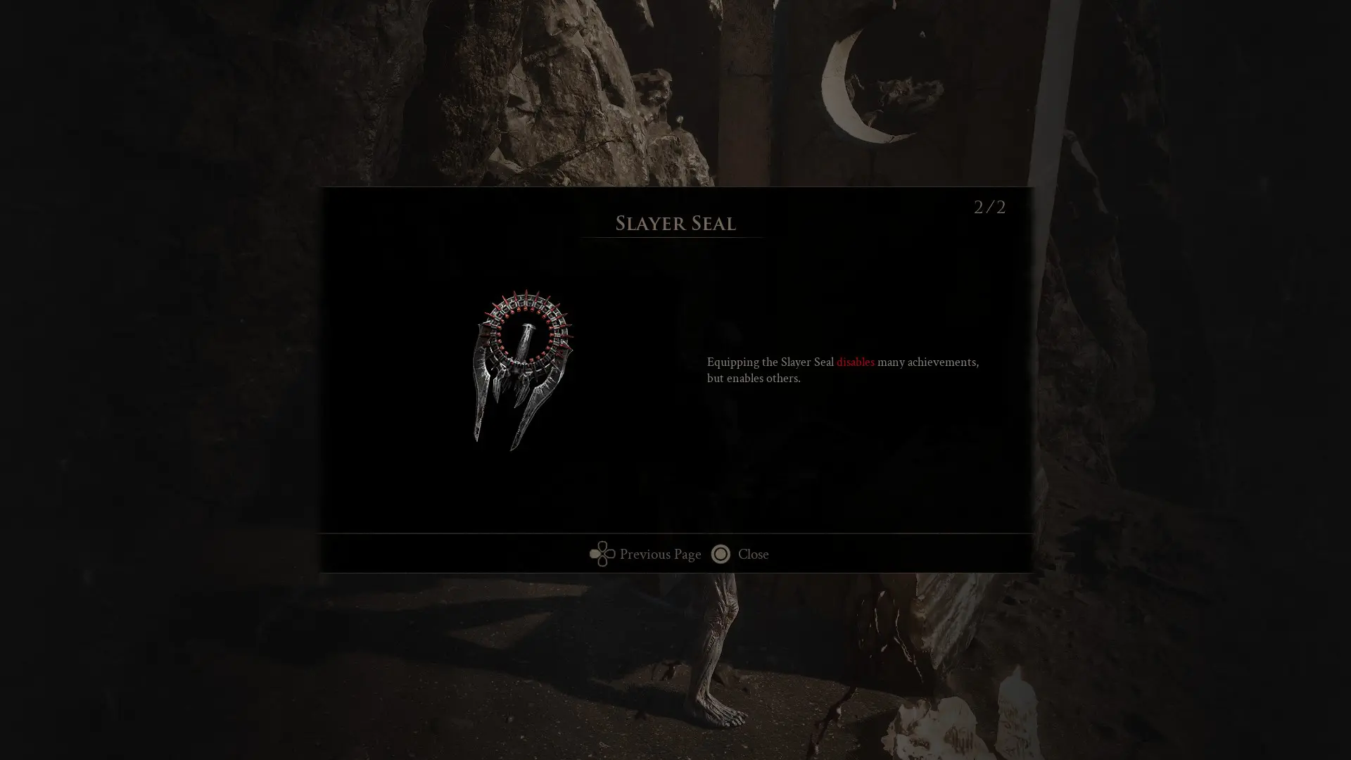 The Slayer Seal in Mortal Shell 2