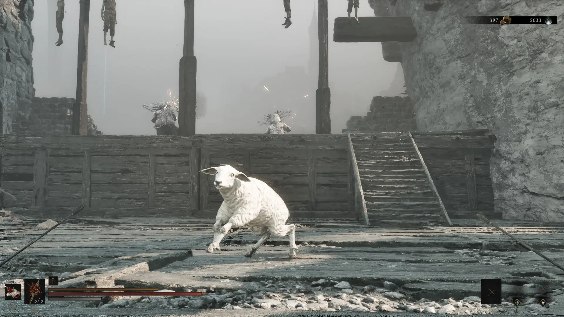 The Sheephead Totem in action