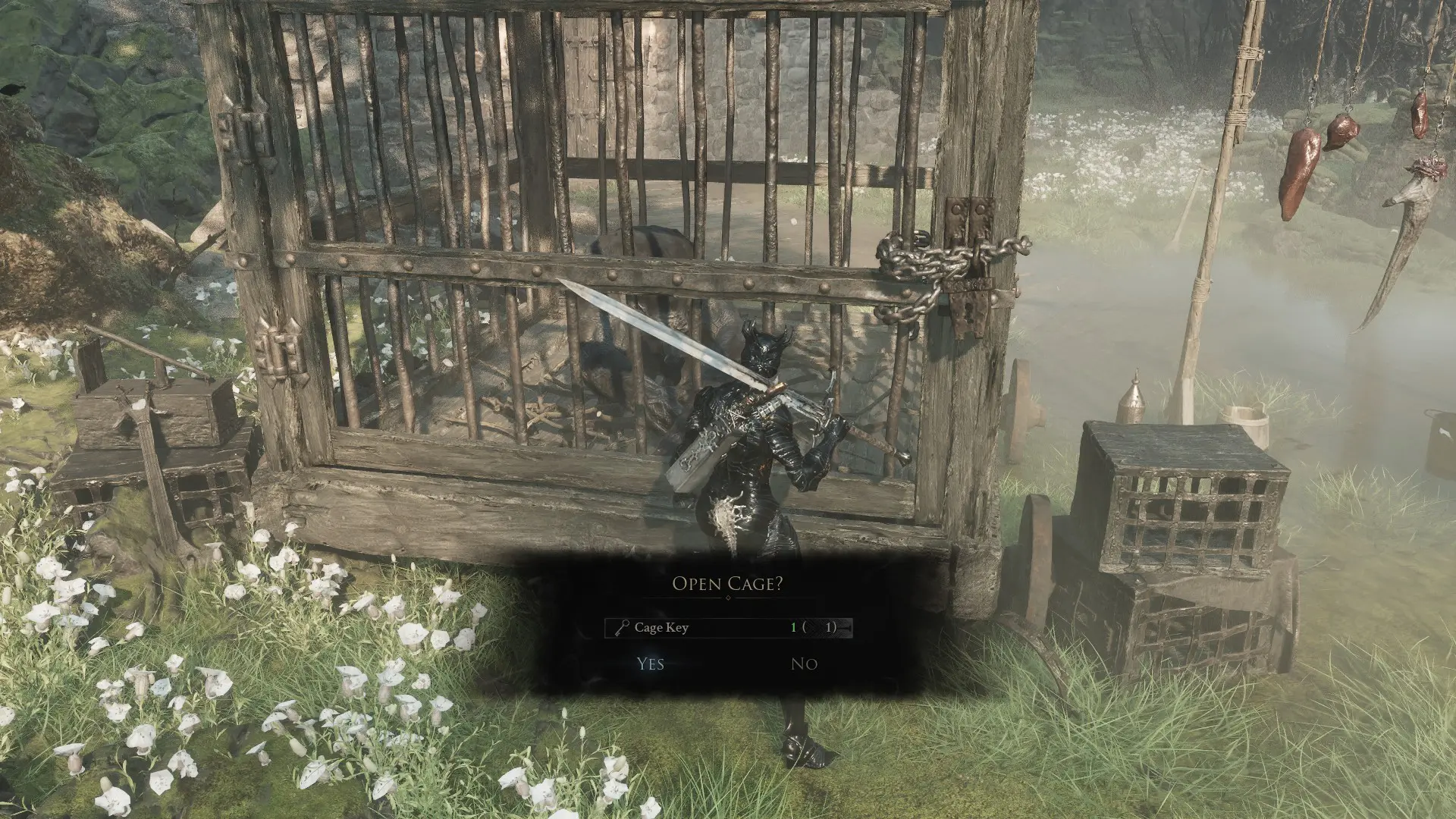 The Grisha Pup trapped in its cage