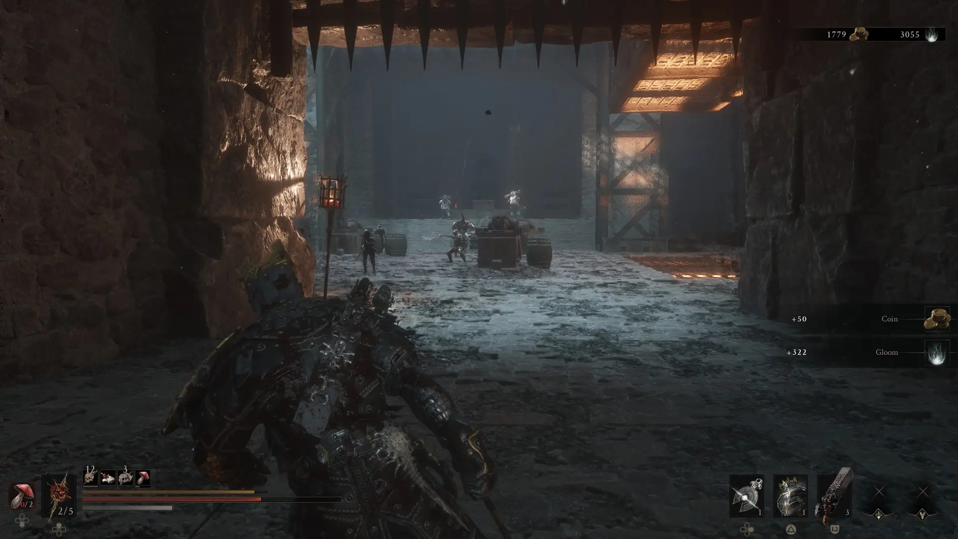 A massive chamber in the Desolate Keep