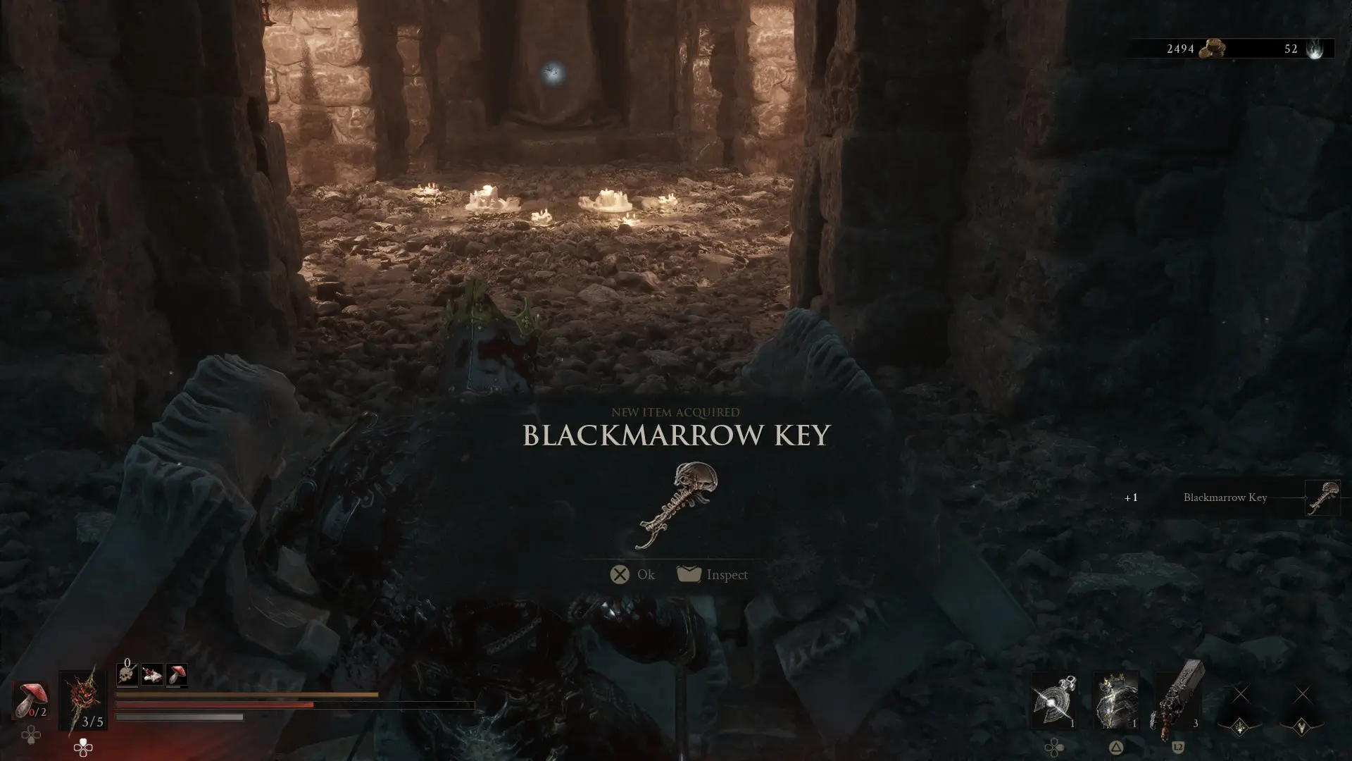 The Blackmarrow Key in Mortal Shell 2