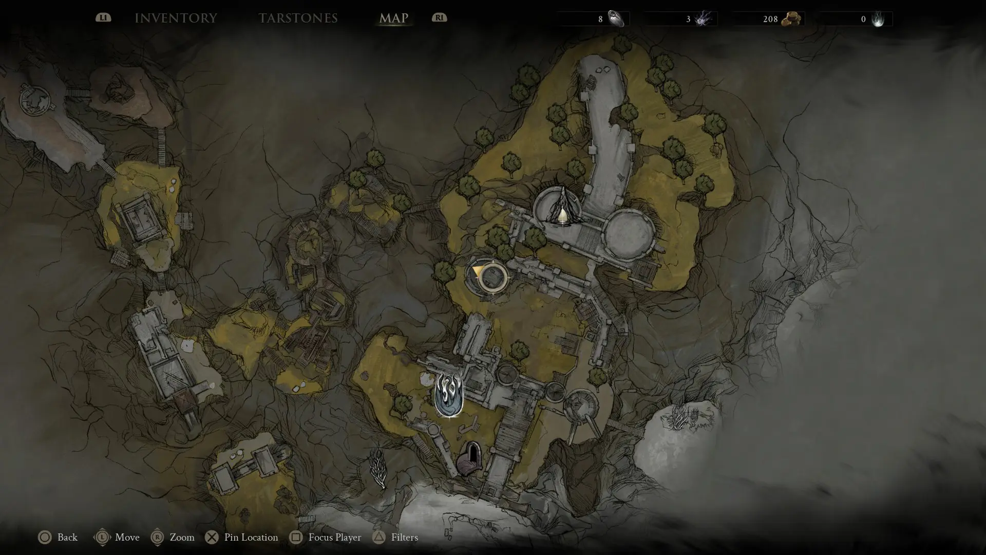 Mortal Shell 2 Egon's map
