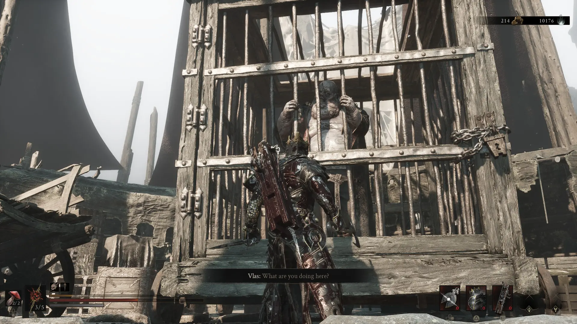 Vlas trapped in Mortal Shell 2