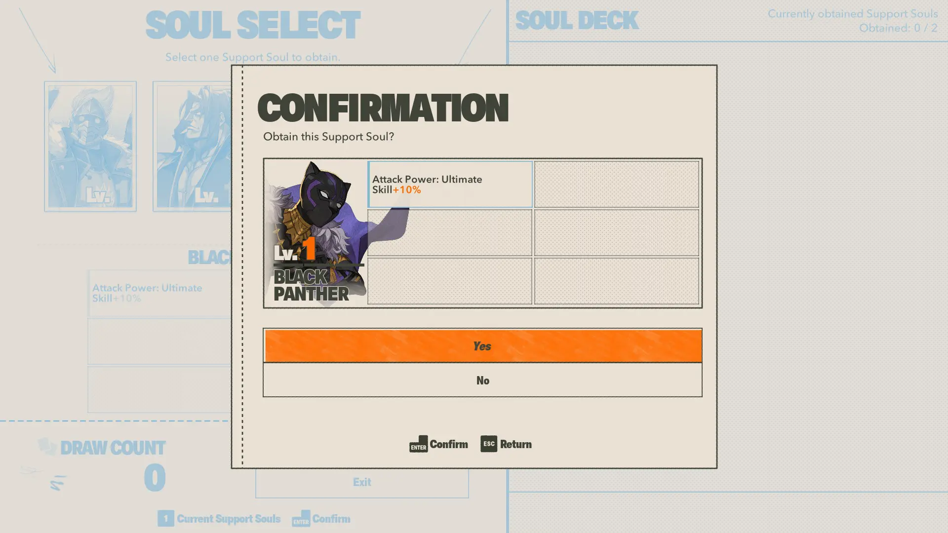 The card system in Tokon's survival mode