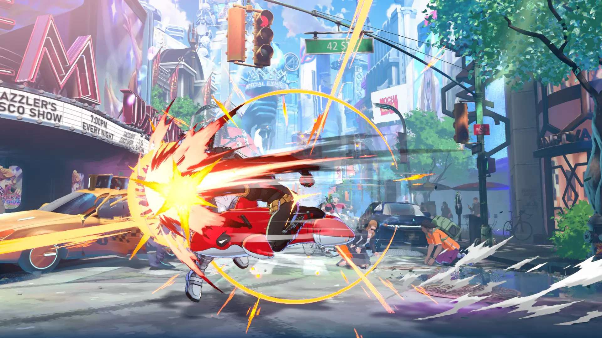 Deadpool's Burning Haymaker